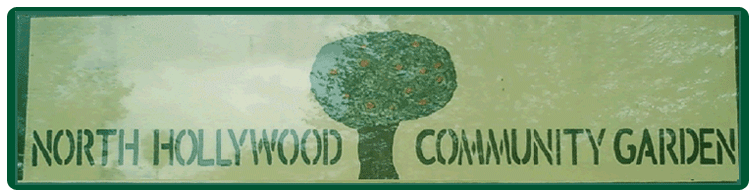 The North Hollywood Community Garden Website Logo